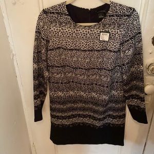 Club Monaco - Black and White Dress, Brand New